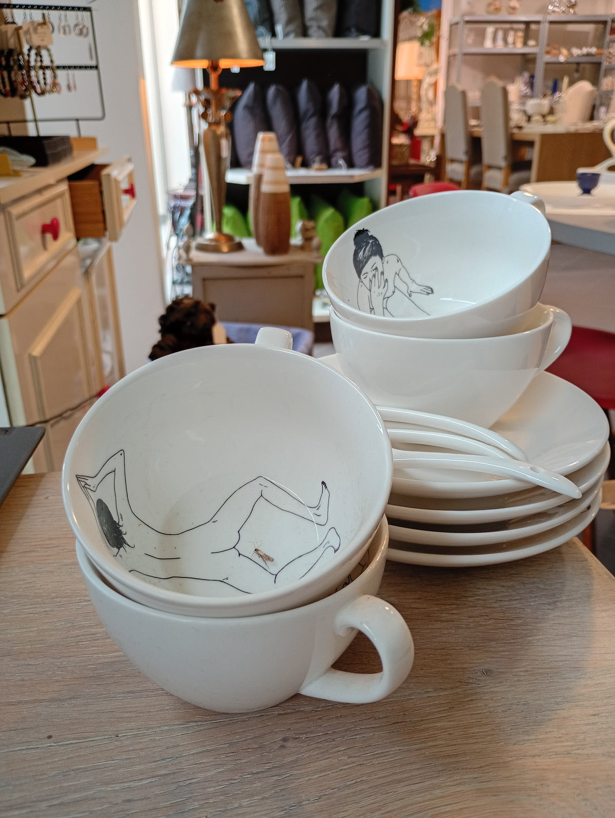 Setje polspotten collectie "undressed"