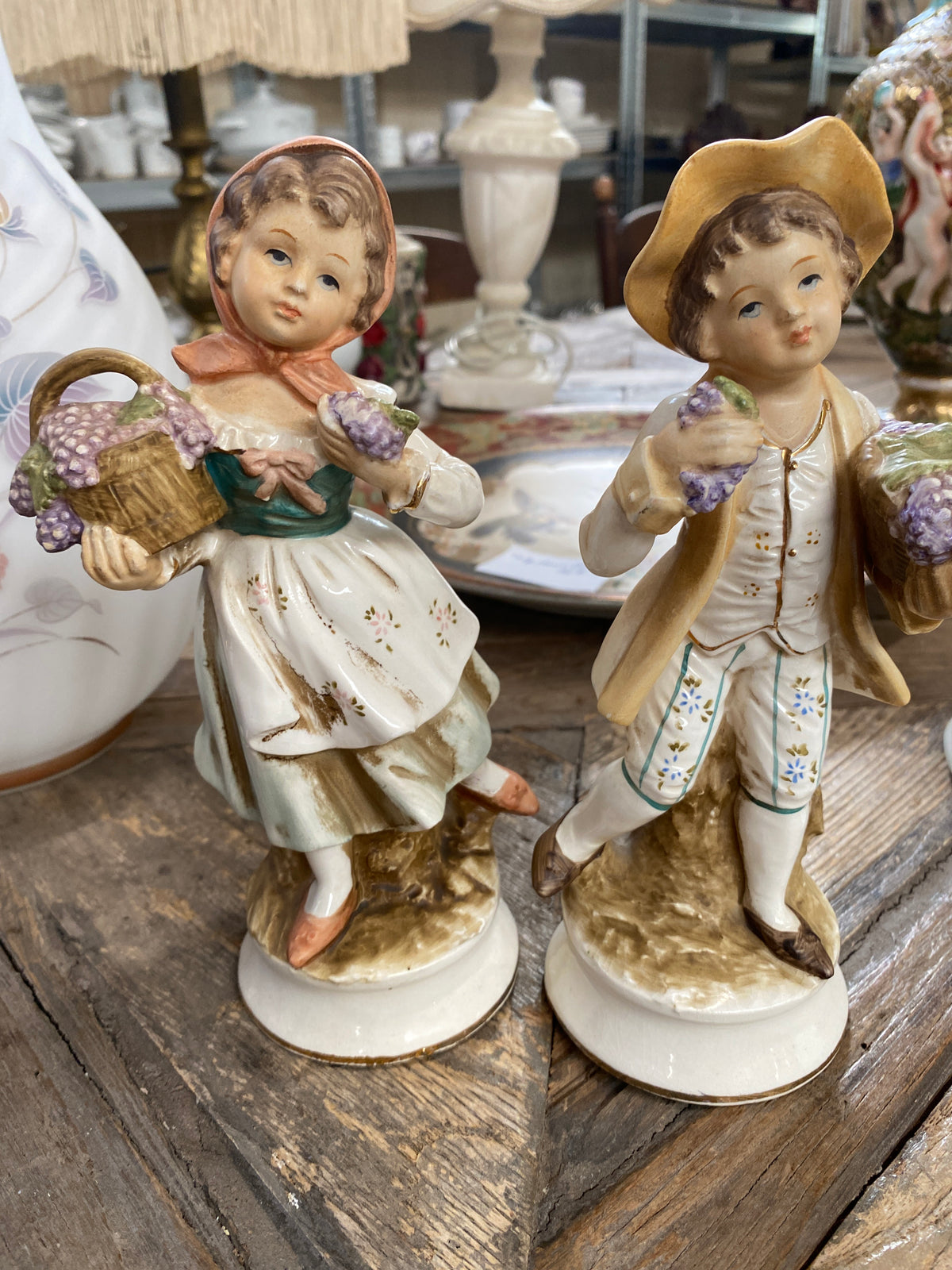 Vintage porselein beeldje