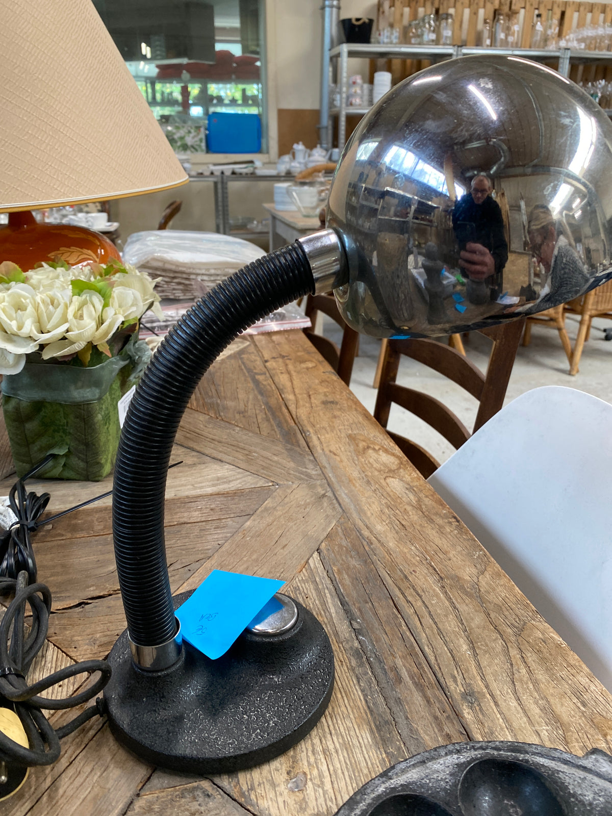 Vintage bureaulamp