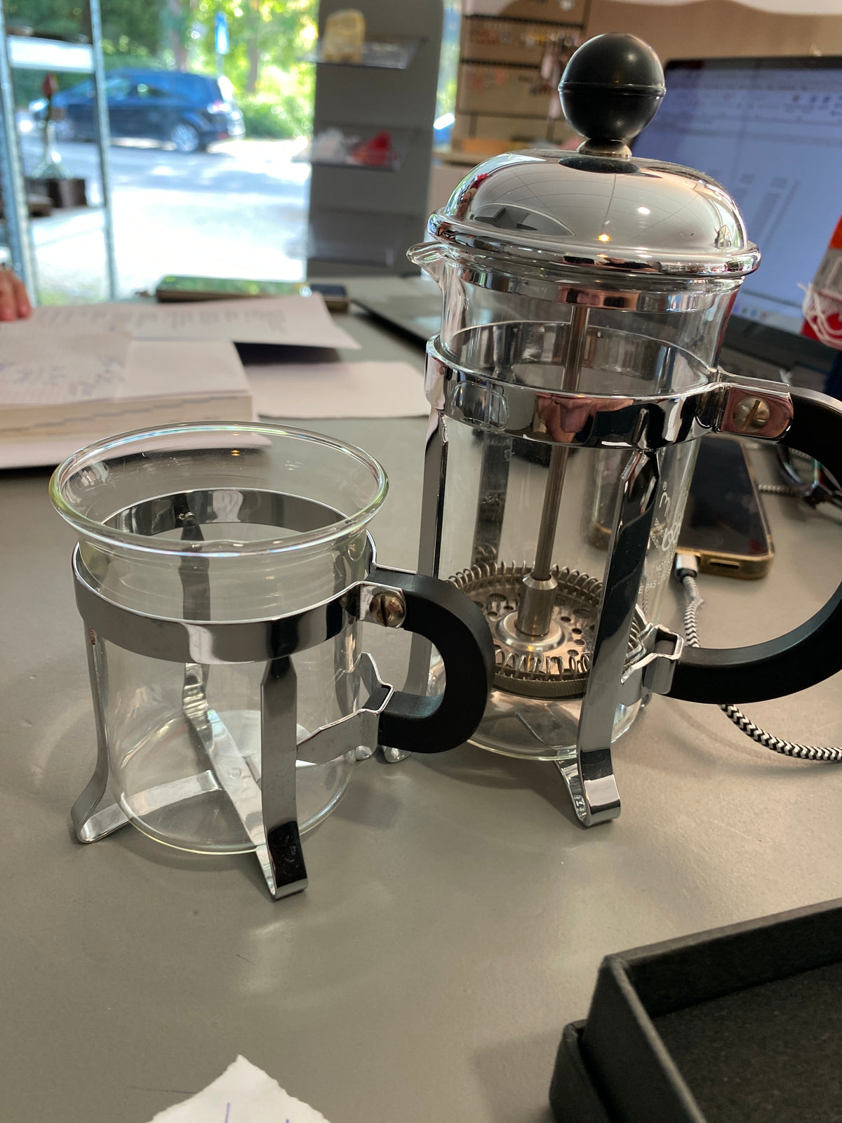2delig bodum chambord koffie/thee