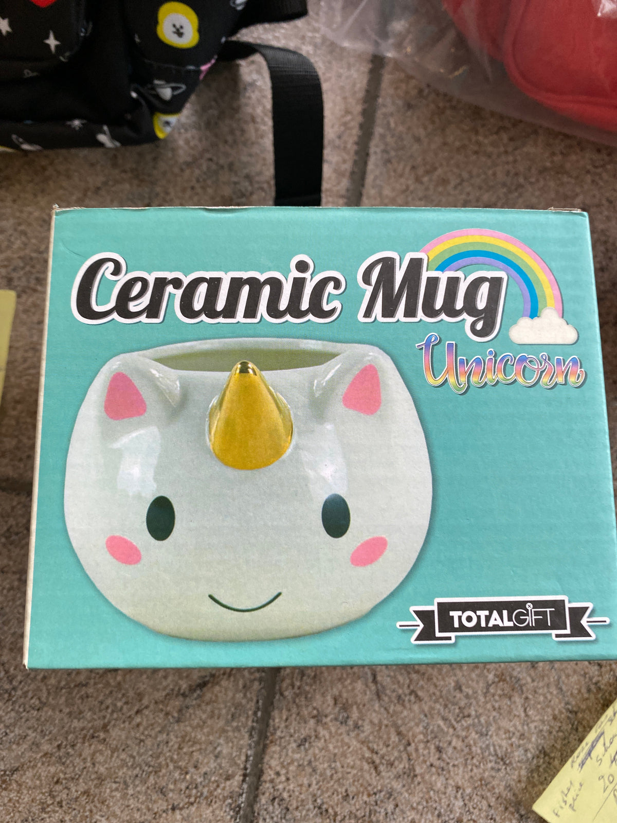 Ceramic mug unicorn