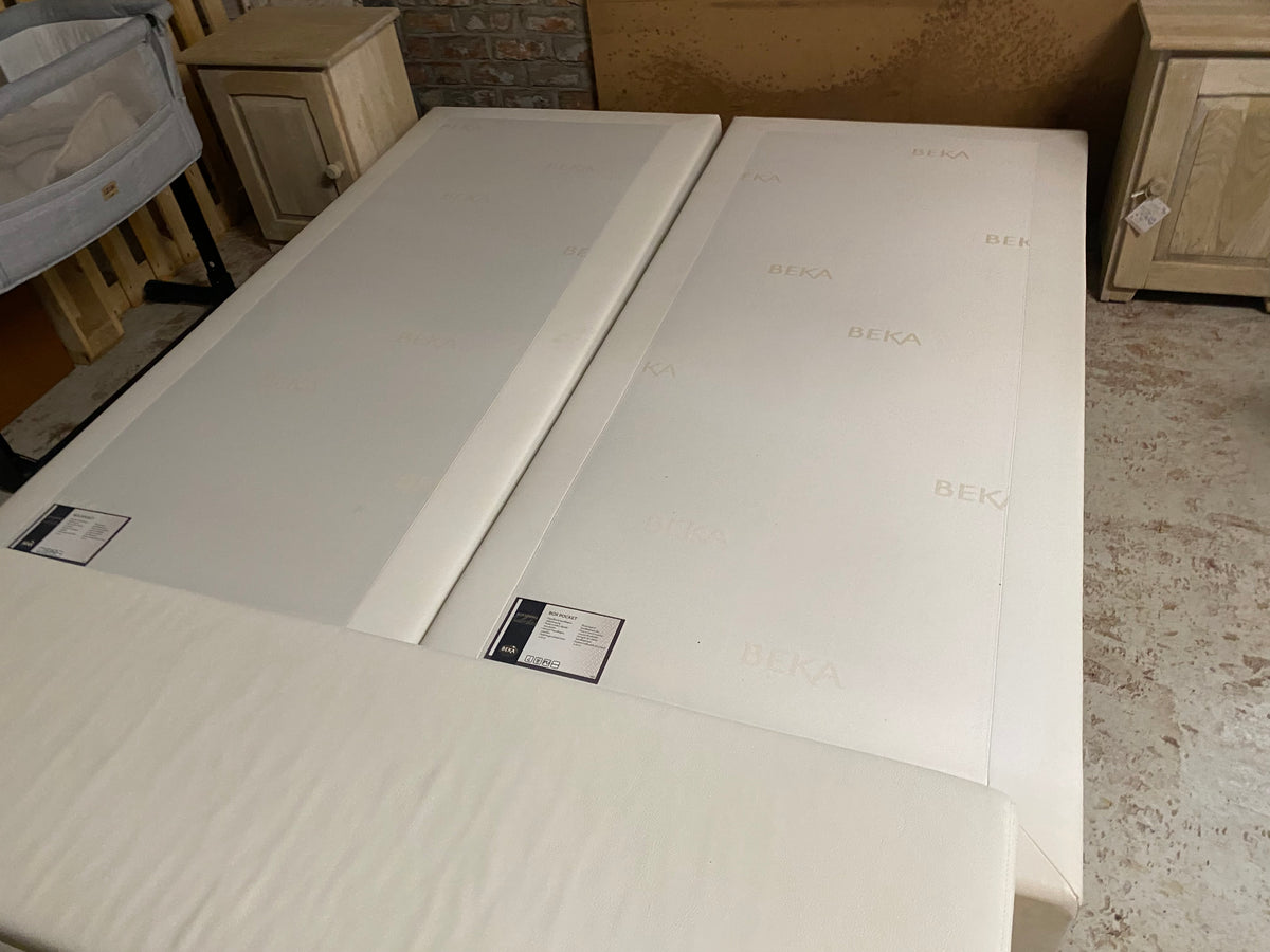 Boxspring beige 1m80