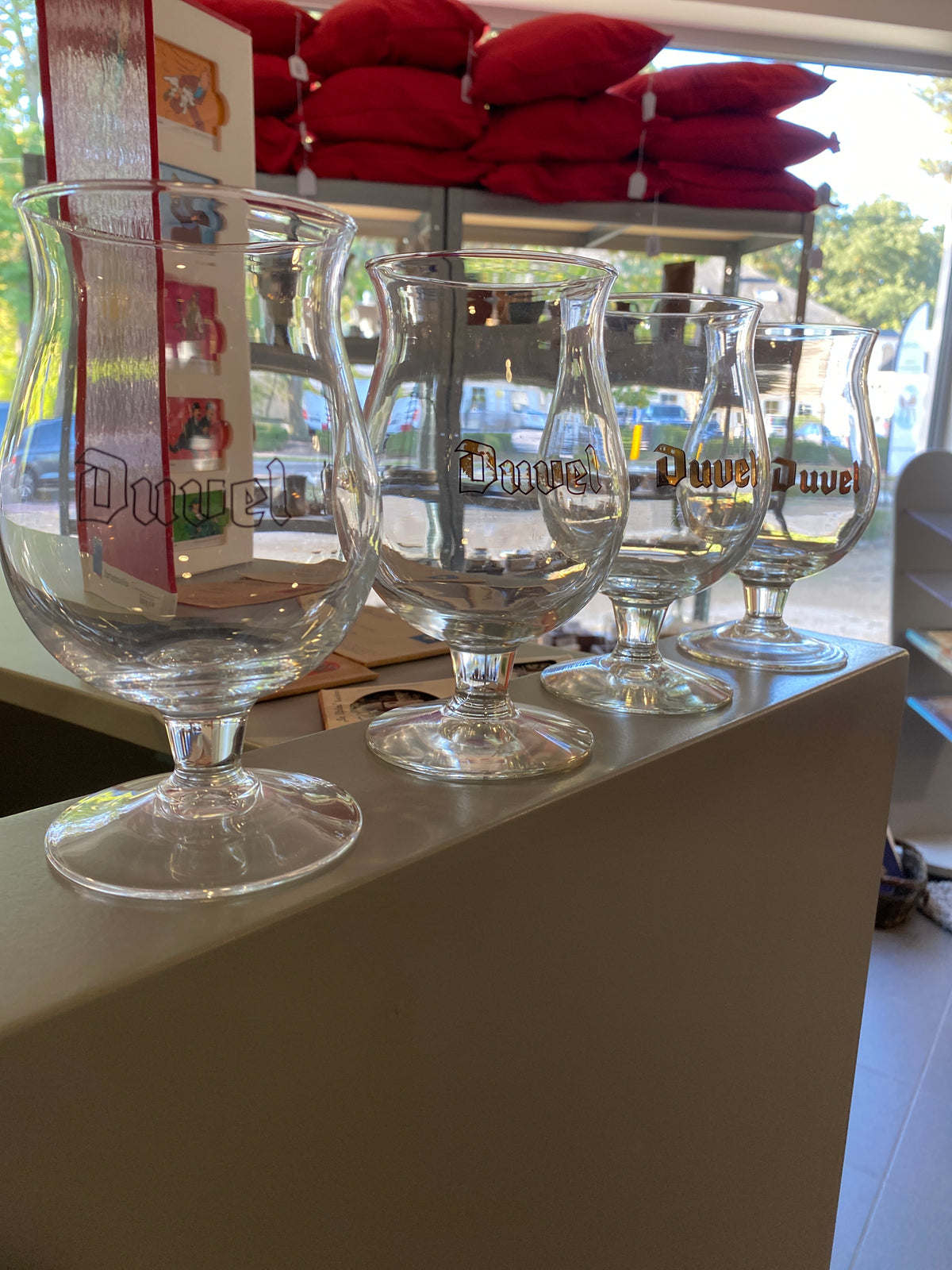 Duvel glas