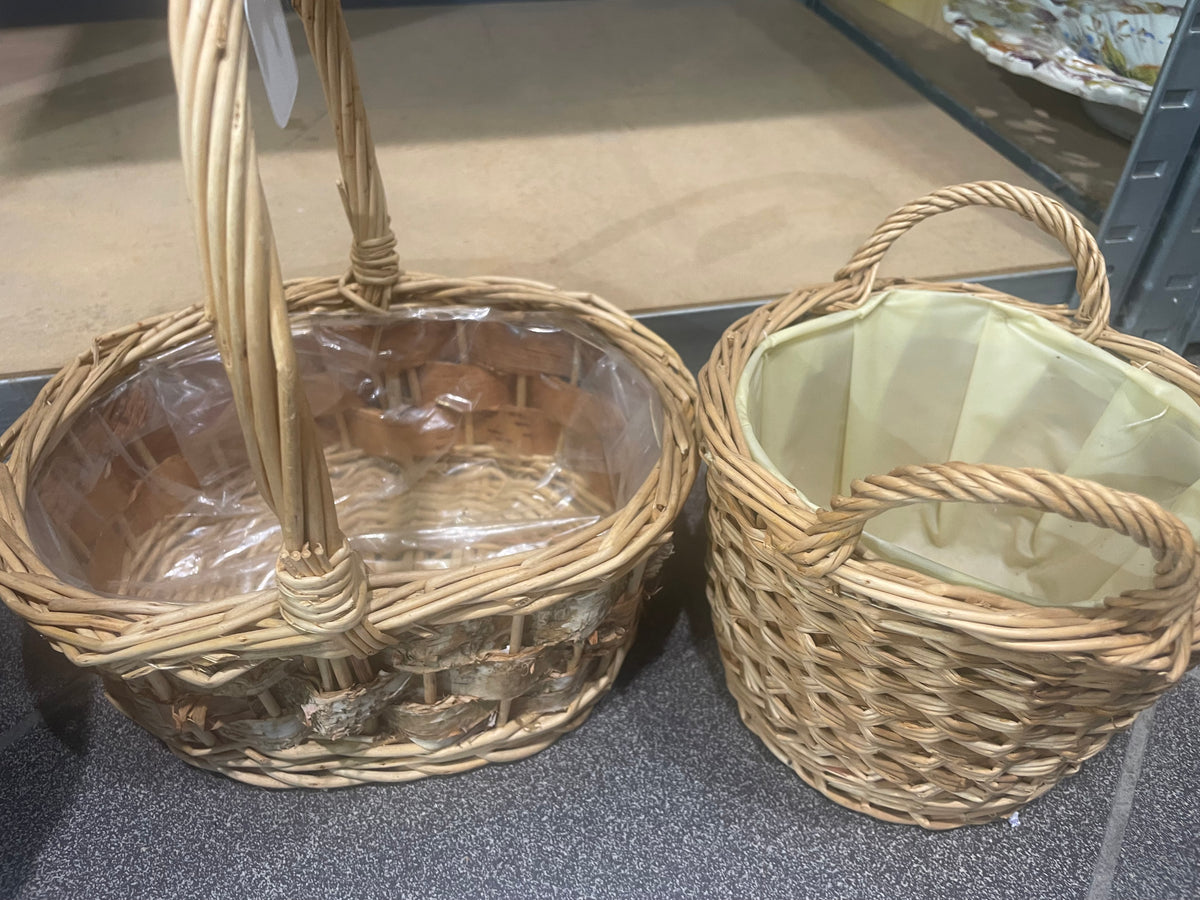 Rieten mand/allerlei/€1,50