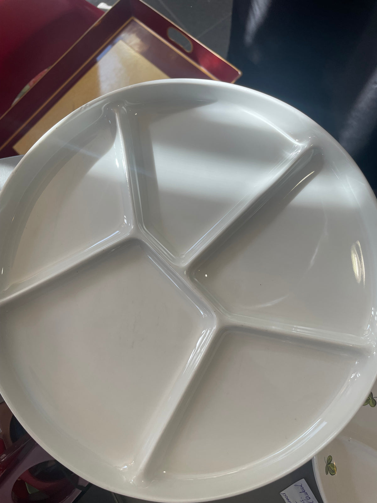 Fondueborden- set van 6