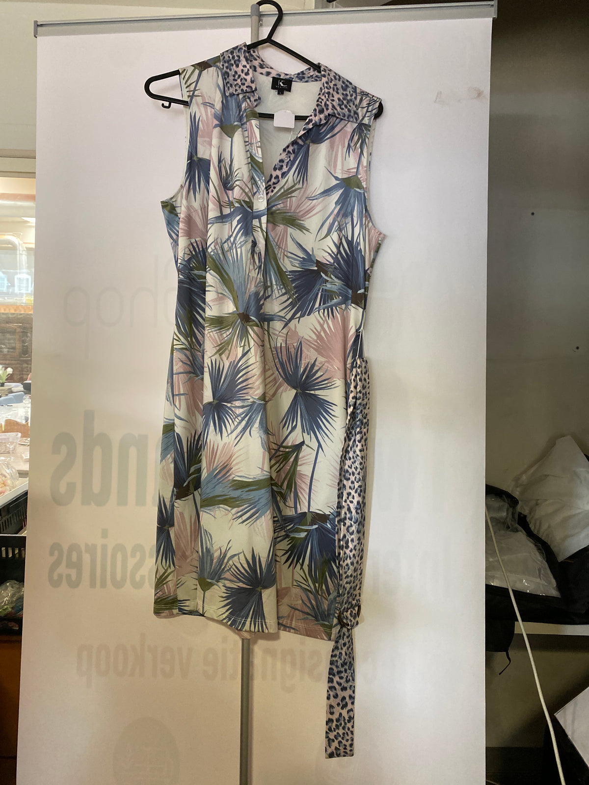 Kleed blauw/roos4 kdesign