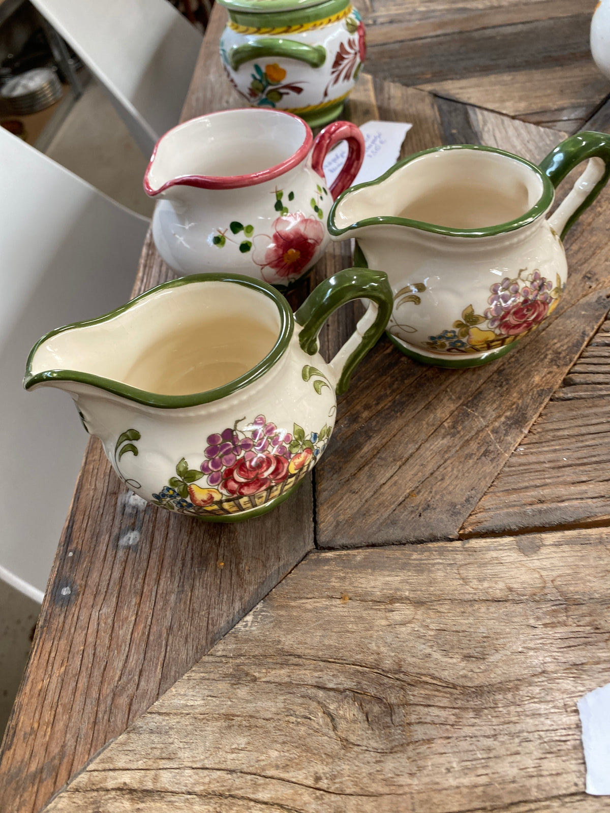 Melkkan vintage majolica