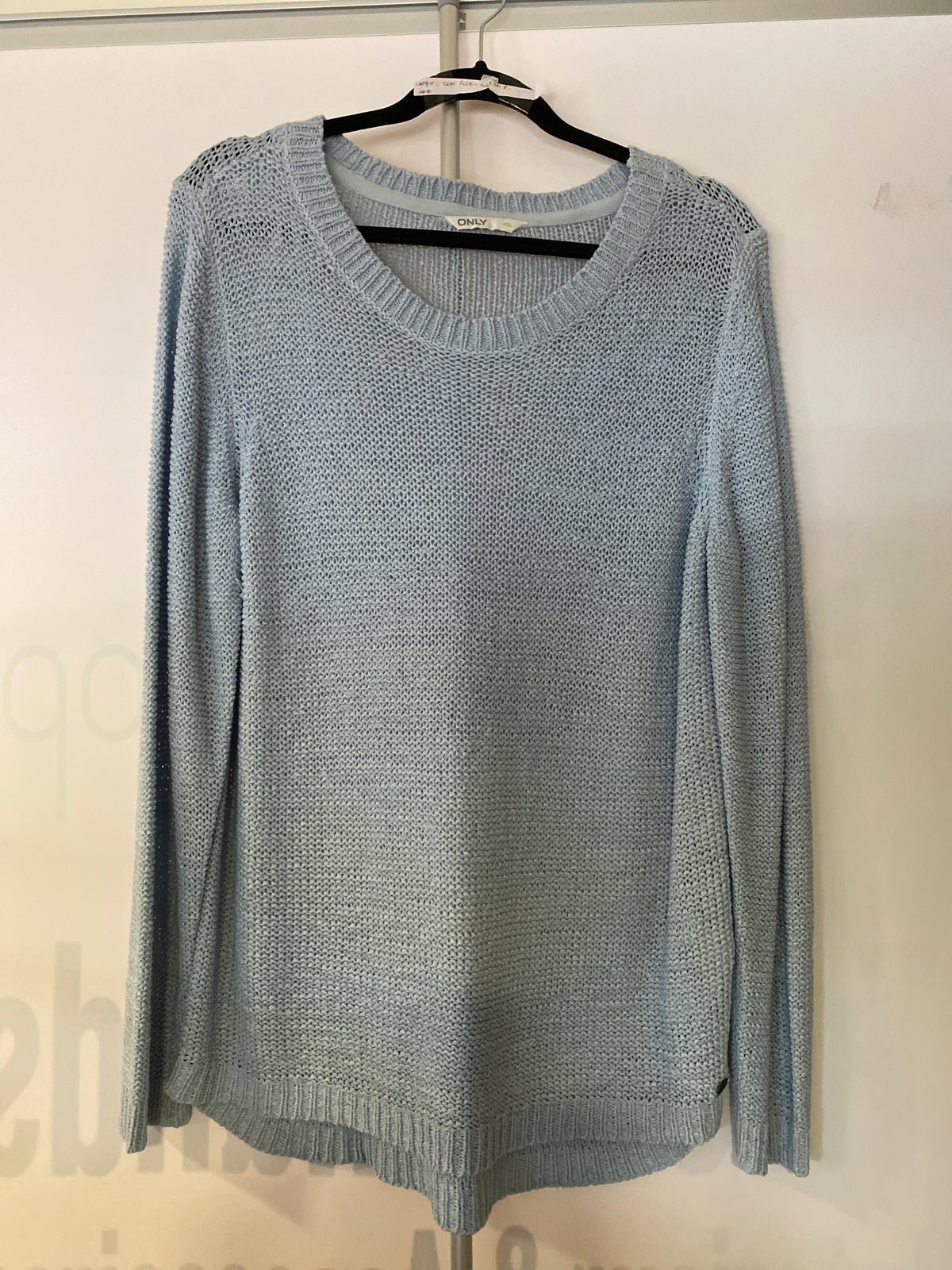 Trui licht blauw only7