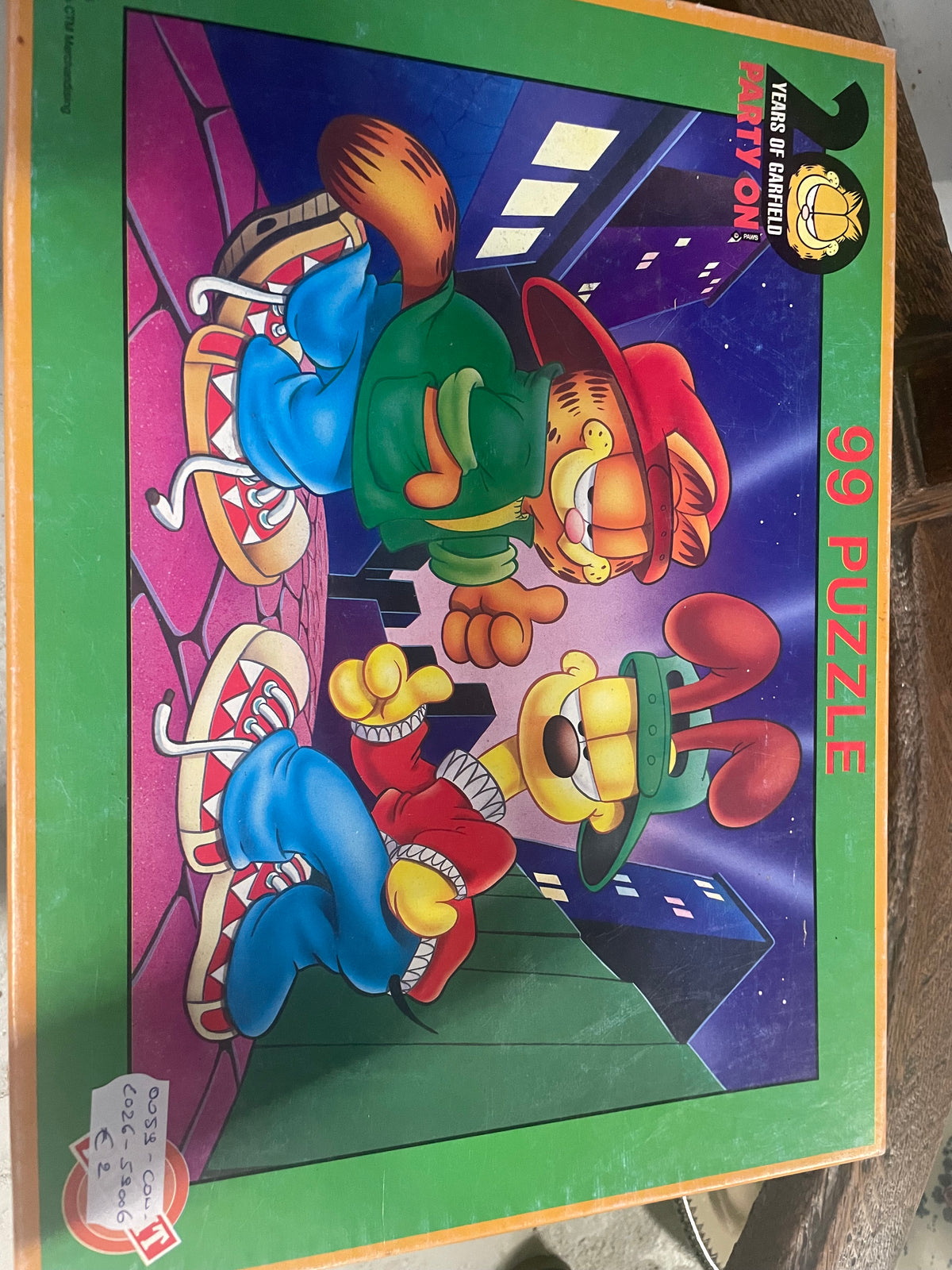 Garfield puzzel