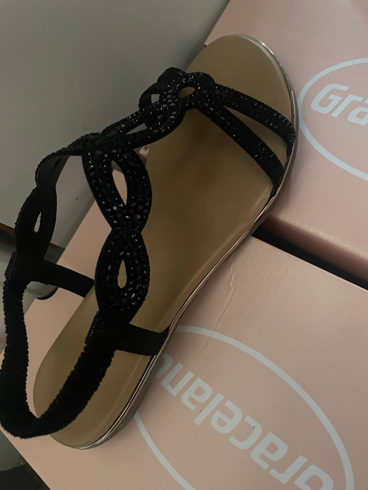 Zwarte sandalen16