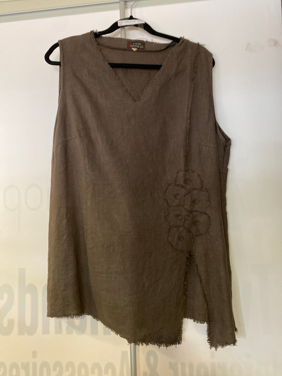 Tshirt bruin commeca15