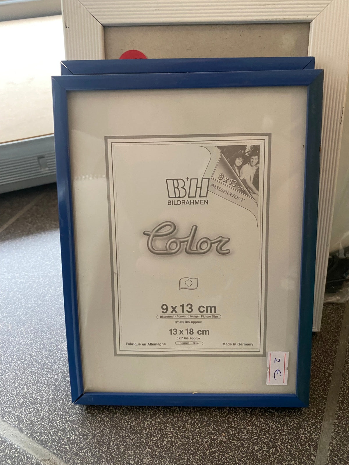 Kader blauw 9x13
