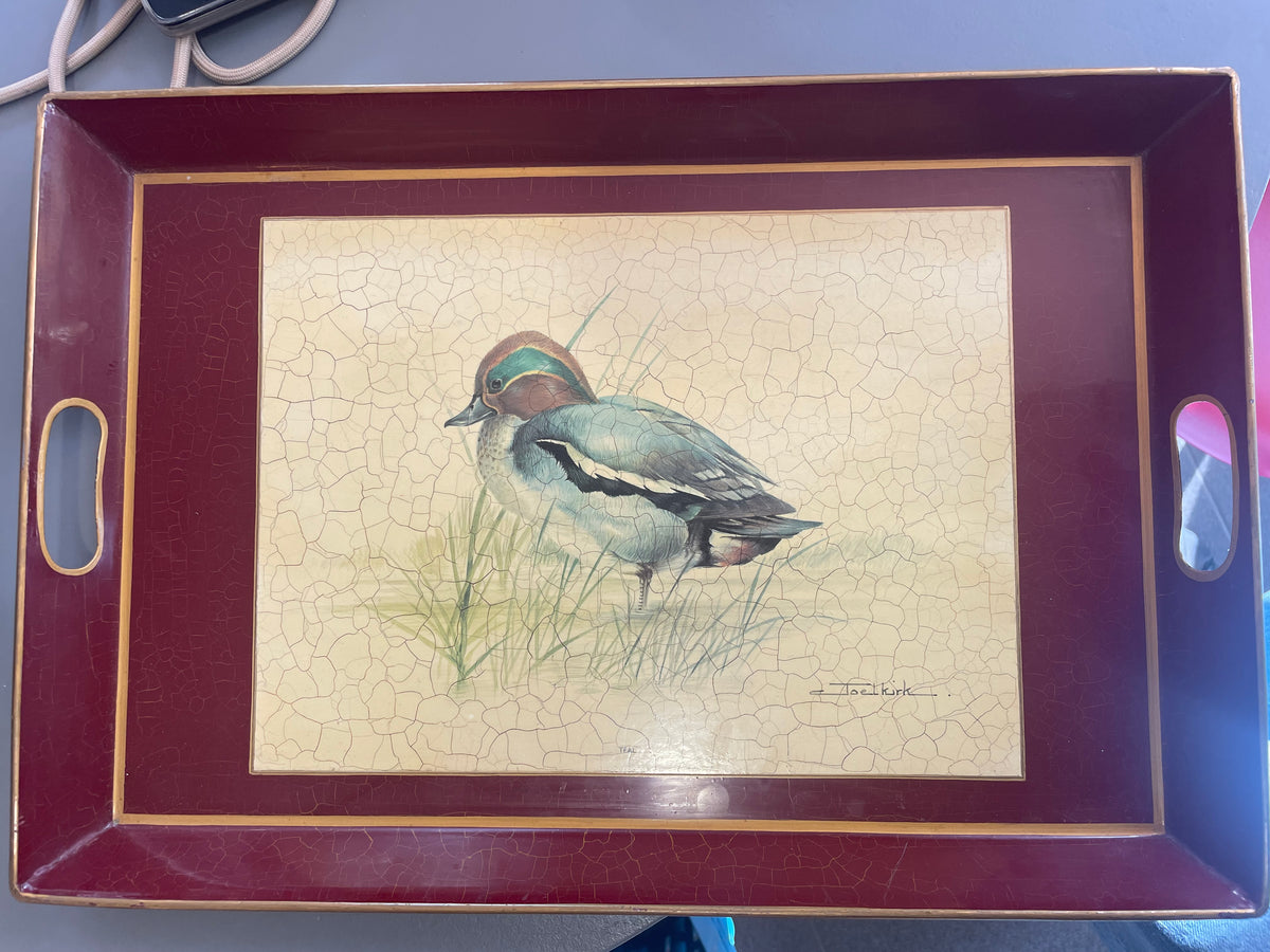 Vintage dienblad lak