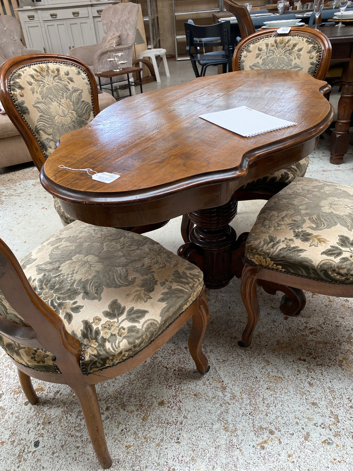 Tafel klein bruin