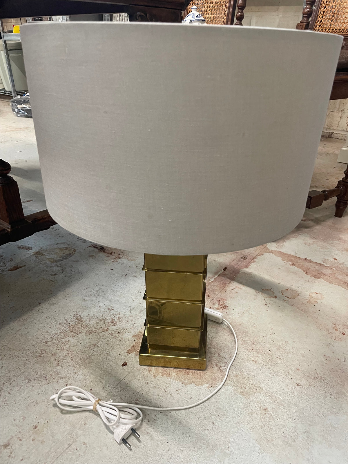 Hollywood messing lamp