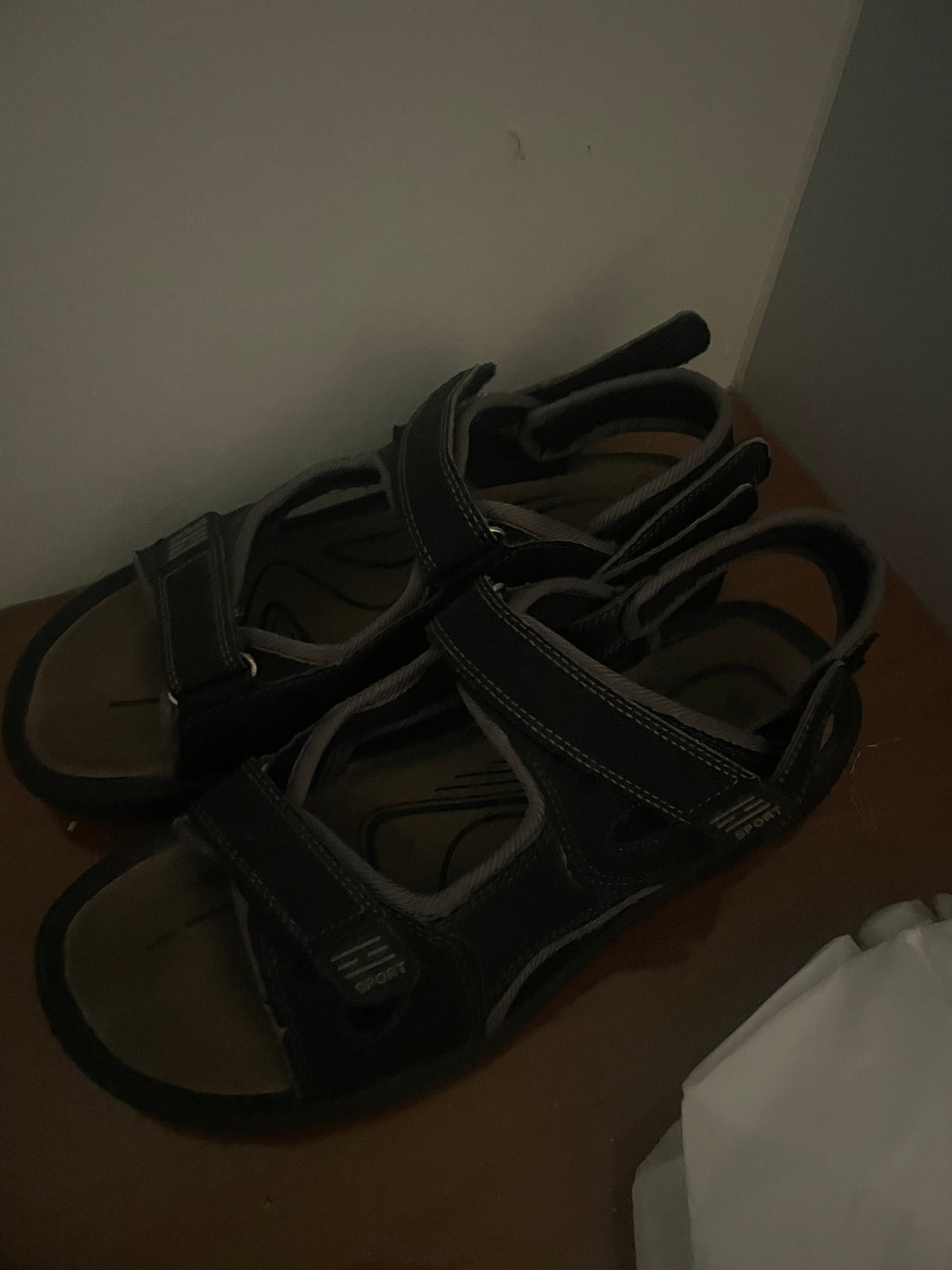 Mannen sandalen
