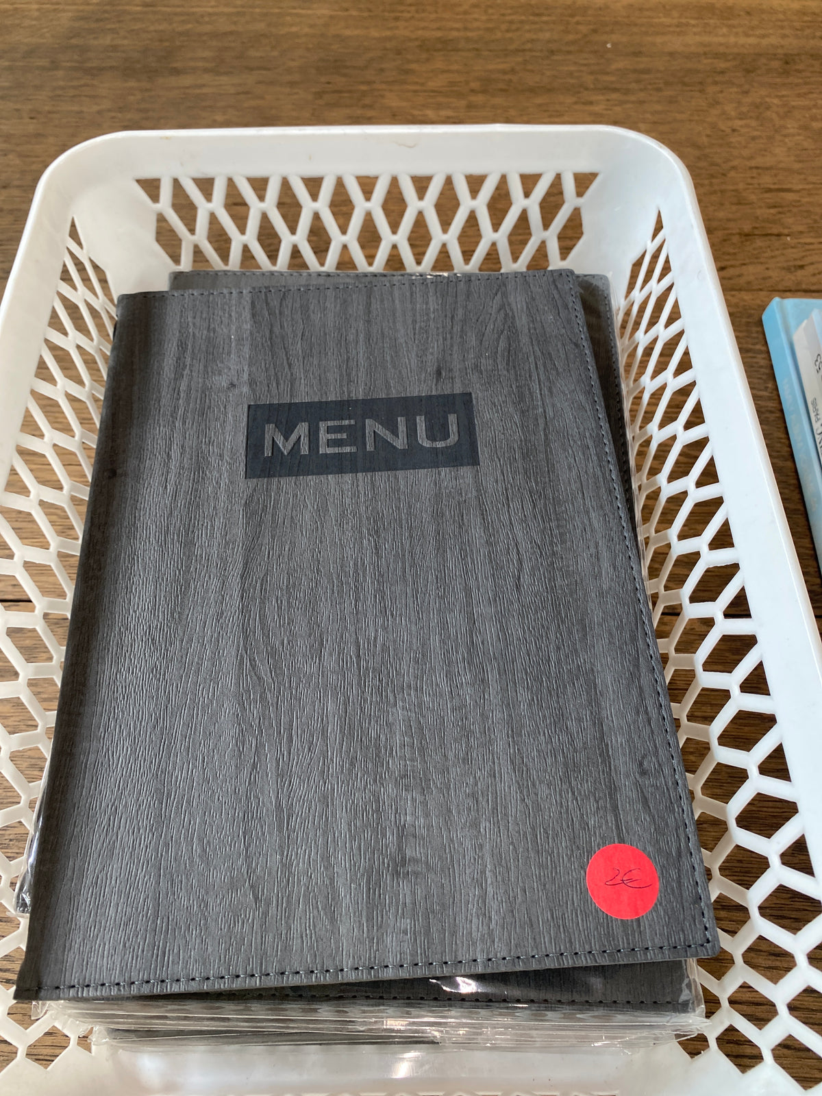 Menukaart