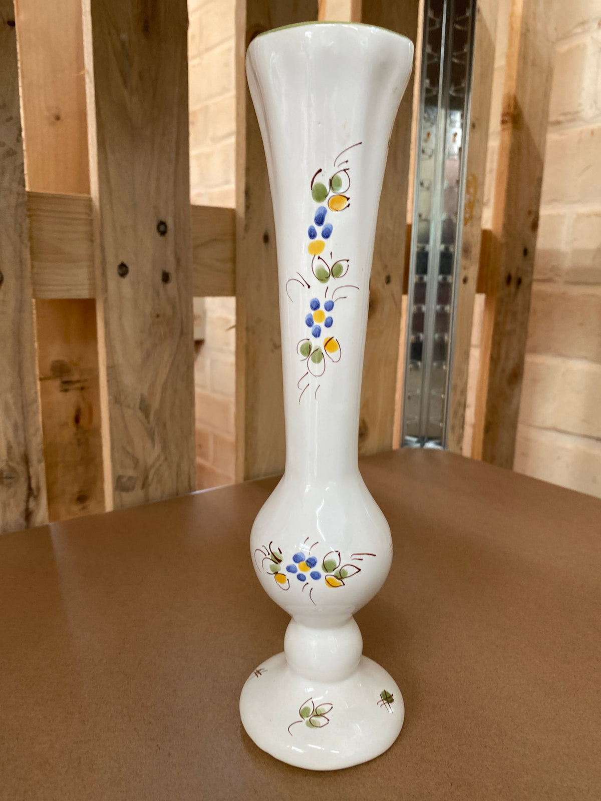 Handgeschilderde vintage vaas