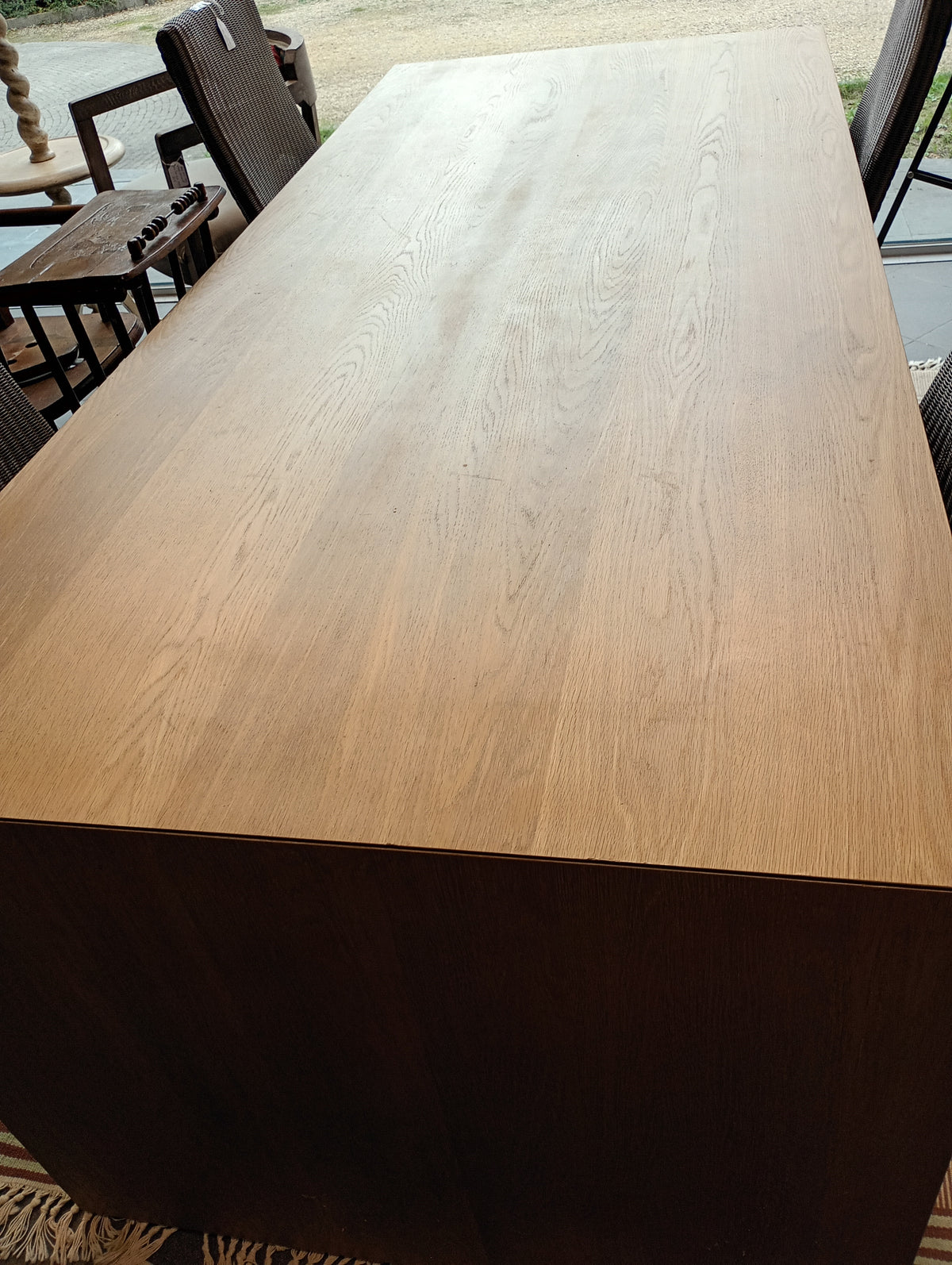 Massief eiken houten tafel