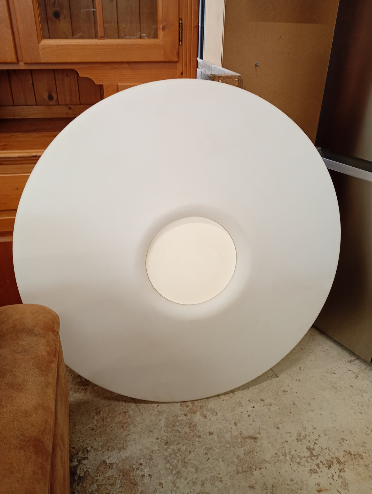 Grote plafondlamp kunsstof