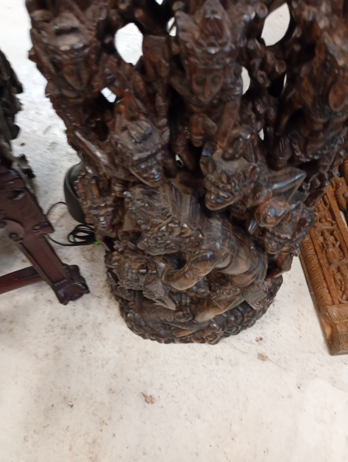 Balinees houtsnijwerk uit Indonesië