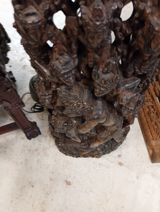 Balinees houtsnijwerk uit Indonesië