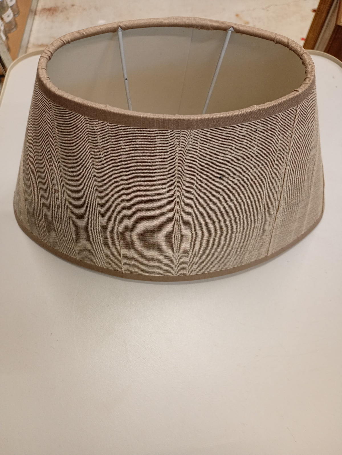 Beige lampenkap - klein