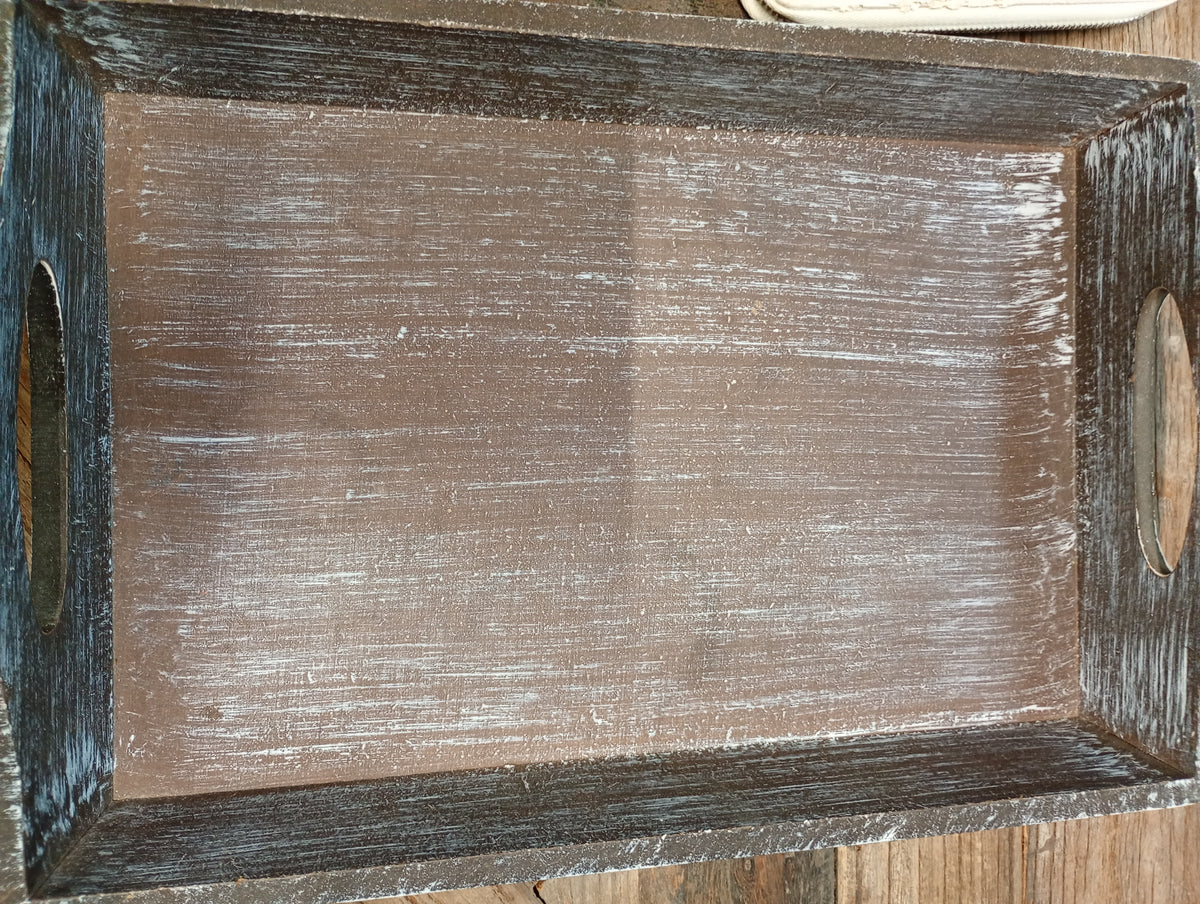 Dienblad distressed look