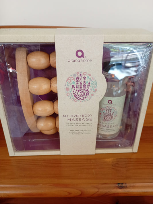 Aroma home massage kit- nieuw